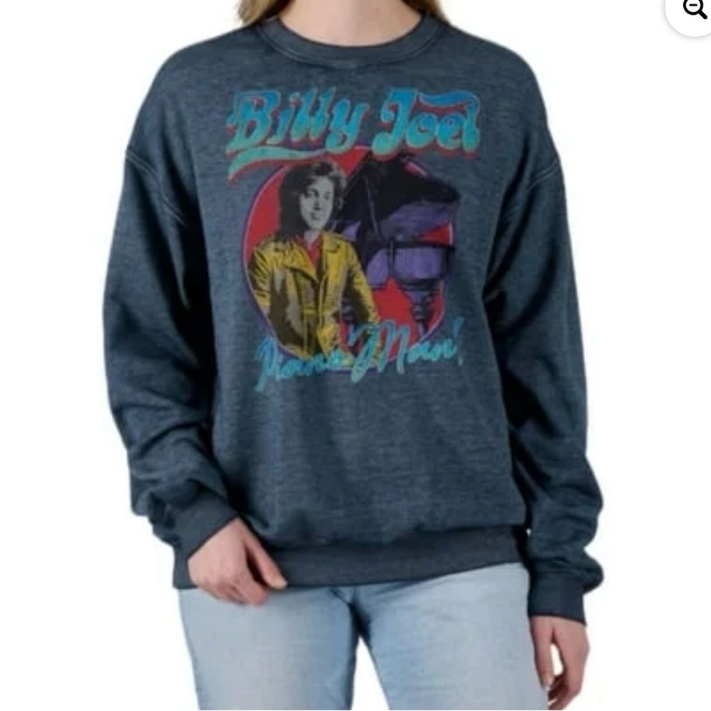 Billy Joel Graphic Sweatshirt
